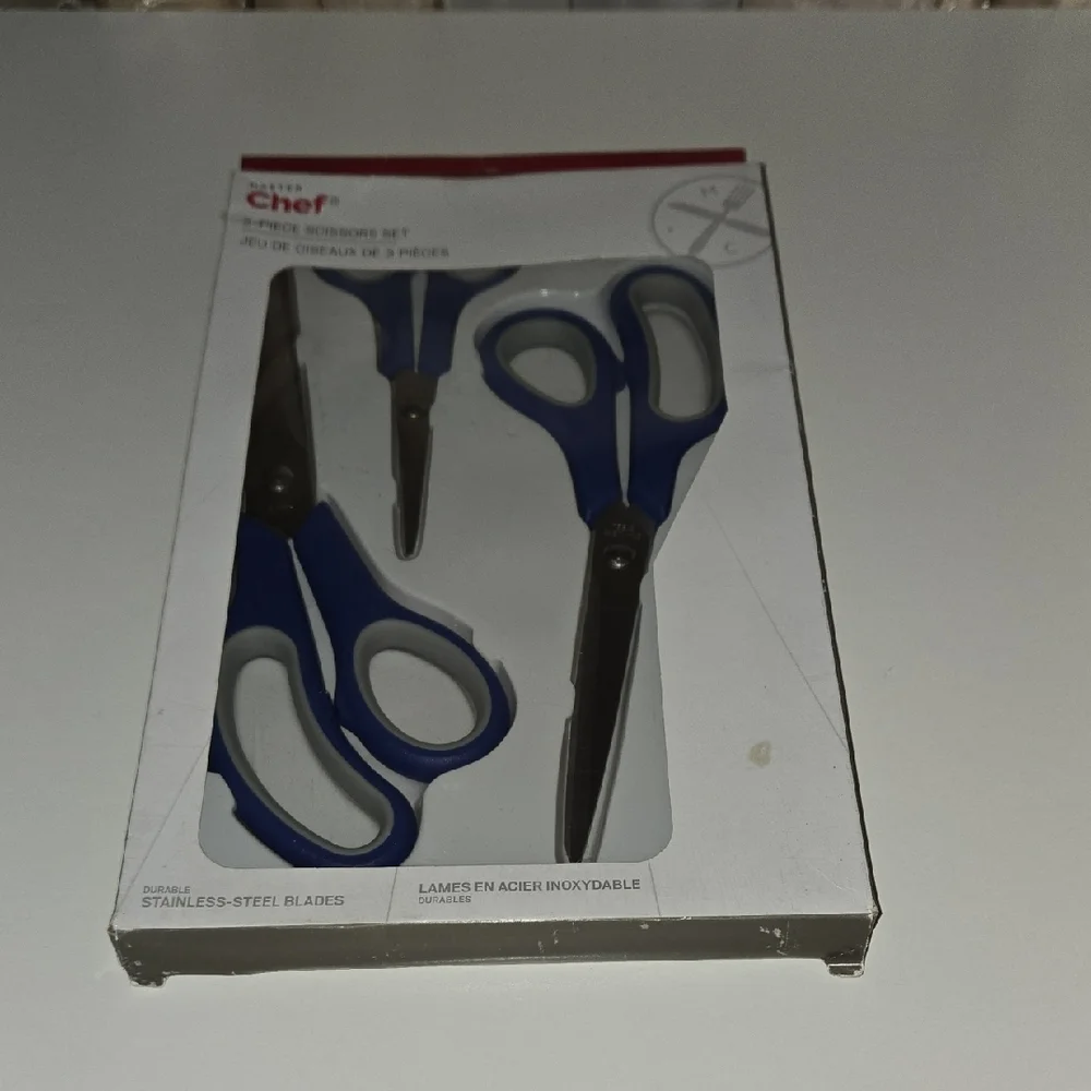 Blue Kitchen Scissors Set - Picture 3 of 3